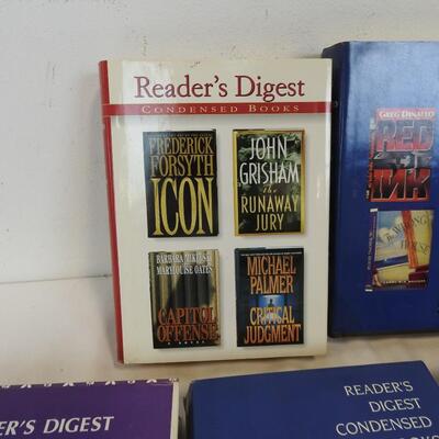 7 Hardcover Books Select Editions, Reader's Digest Condensed Novels