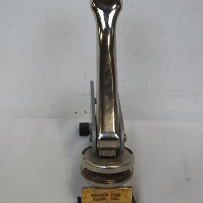 Vintage Western Pine Sales Corporate Seal Embosser, Stamp, Handle & Seal