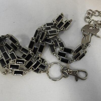 10 Women Belts, Various Sizes/Styles, Some w/Beads, Rivets, Metal Embellishments