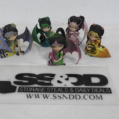 Jasmine Becket-Griffith Fairies: Ivy Fairy Dragonling-Complete, 4 w/Broken Wings