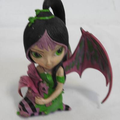 Jasmine Becket-Griffith Fairies: Ivy Fairy Dragonling-Complete, 4 w/Broken Wings