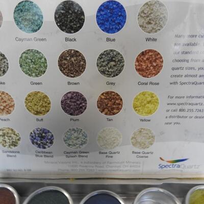 Spectra Quartz Colored Minerals Sample Kits, -INCOMPLETE