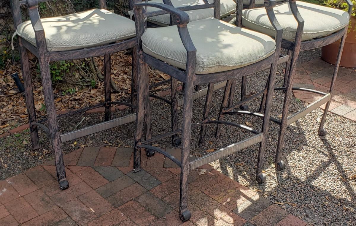 Outdoor Bar Stools Lot