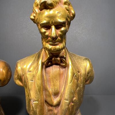 Pair of Abraham Lincoln Bookends