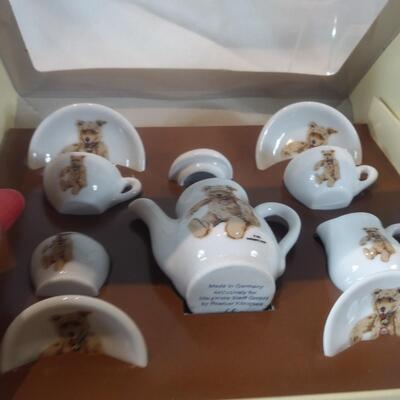 Steiff Miniature Toy Tea Set