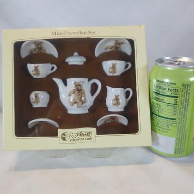 Steiff Miniature Toy Tea Set
