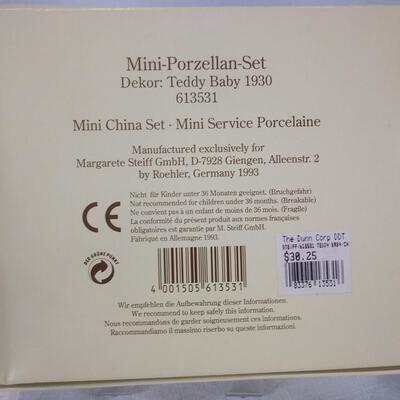 Steiff Miniature Toy Tea Set