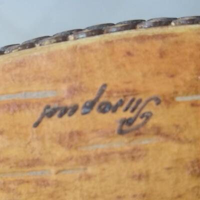 Artist Layered Wood and Paper Box