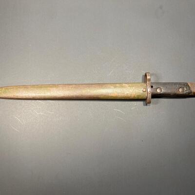 WW1 Bayonet & German Horn Handle Knife