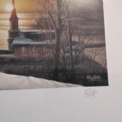 Terry redlin Sharing Season 1 Signed