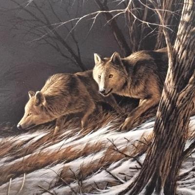 Terry Redlin - Catching The Scent Signed and numbered 830/2400 Strict Limited