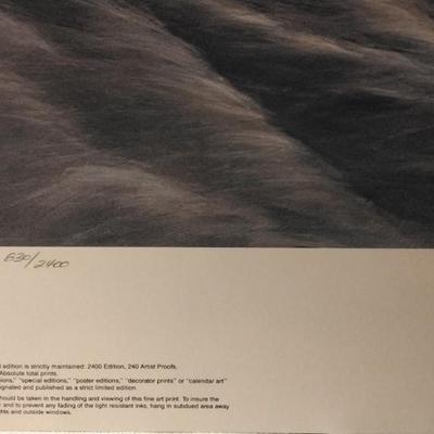 Terry Redlin - Catching The Scent Signed and numbered 830/2400 Strict Limited
