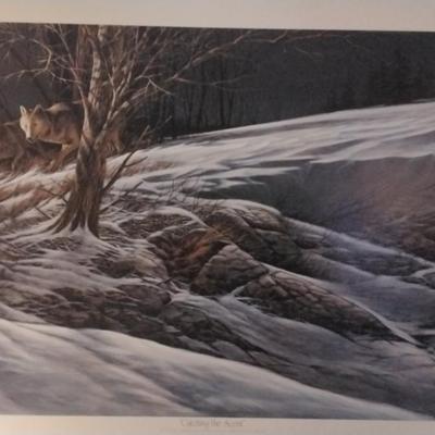 Terry Redlin - Catching The Scent Signed and numbered 830/2400 Strict Limited