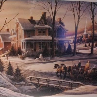 Terry Redlin-Homeward Bound Signed Strict Limited