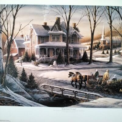 Terry Redlin-Homeward Bound Signed Strict Limited