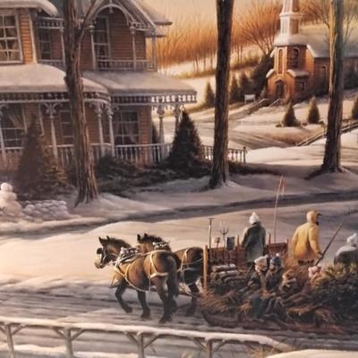 Terry Redlin-Homeward Bound Signed Strict Limited
