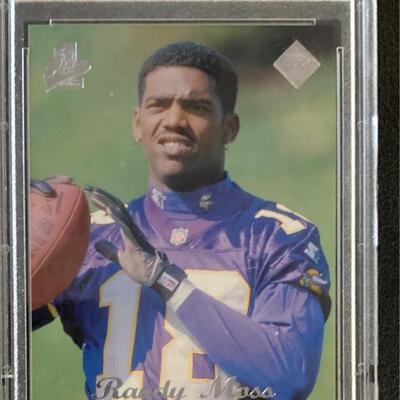 1998 collectors edge #157 Randy Moss PSA graded Mint 9