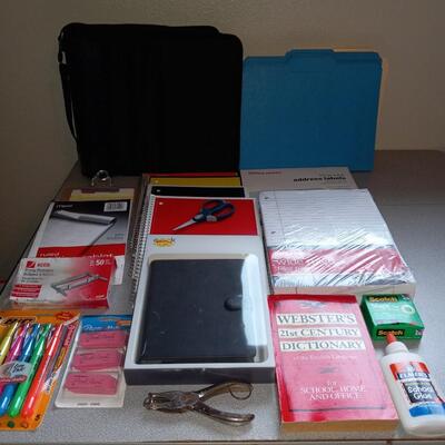LOT 110  OFFICE AND SCHOOL SUPPLIES