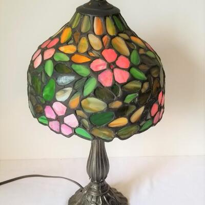 Lot #4  Stained Glass style table lamp - contemporary