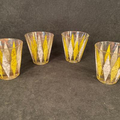 Lot 18A. Vintage Lowball Cocktail Glasses
