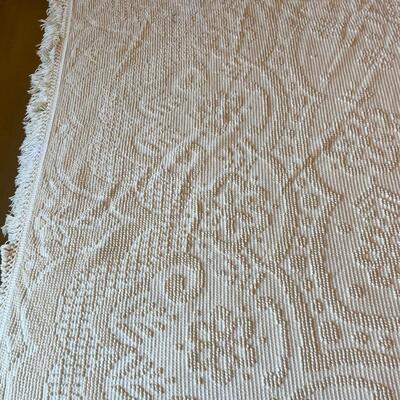 Lott 276A.  Chenille Bedspread Twin