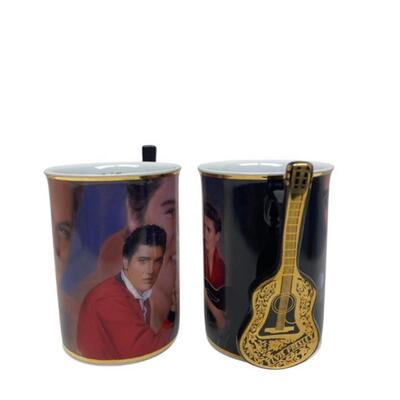 Pair of Elvis Presley's Greatest Hit's Mugs