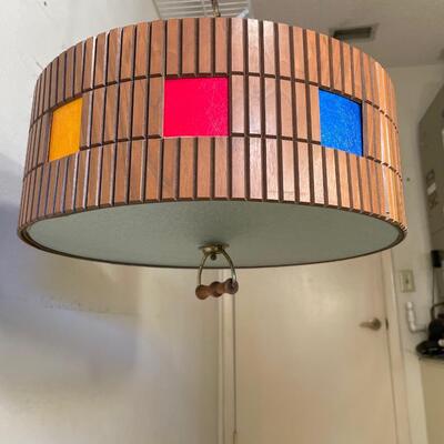 Lot 277. Mod 70s Light Fixture