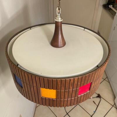 Lot 277. Mod 70s Light Fixture