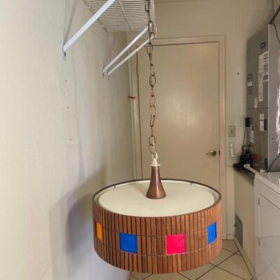 Lot 277. Mod 70s Light Fixture
