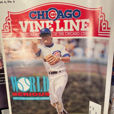 Lot 100A. 1990s Chicago Vineline Magazines