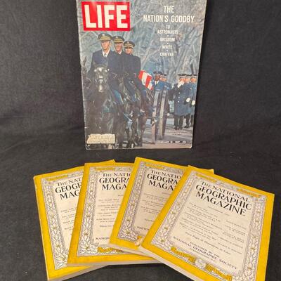 Lot 78A. Life Magazine & National Geographic