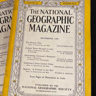 Lot 78A. Life Magazine & National Geographic