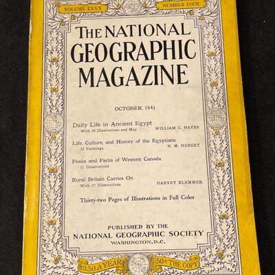 Lot 78A. Life Magazine & National Geographic