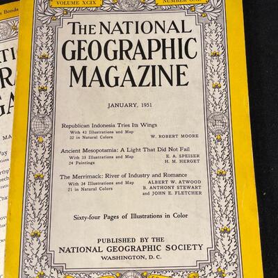 Lot 78A. Life Magazine & National Geographic