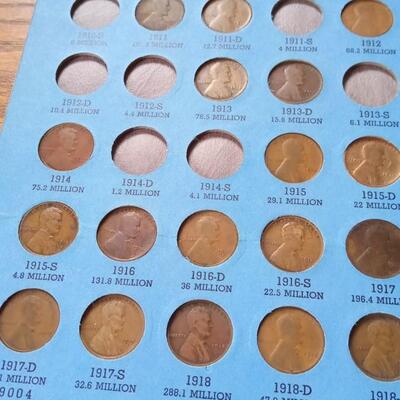LOT 79   LINCOLN CENT SET NUMBER ONE