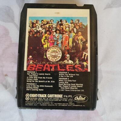 BEATLES SGT PEPPER 8 TRACK TAPE