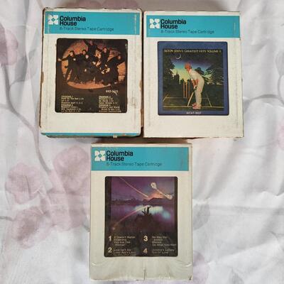 MIX OF 3 ARTIST 8 TRACK TAPES
