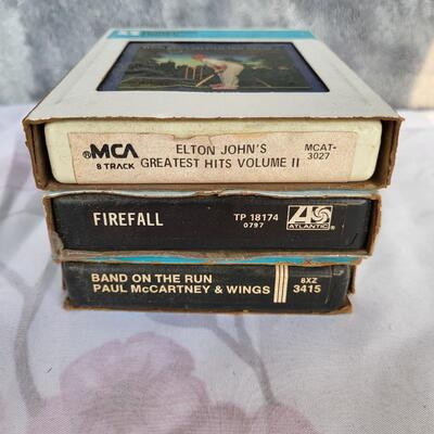 MIX OF 3 ARTIST 8 TRACK TAPES