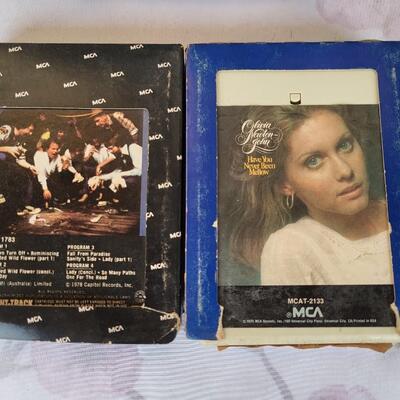 MIX OF 5 VARIOUS ARTIST 8 TRACK TAPES