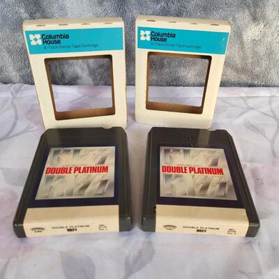 KISS DOUBLE PLATINUM VOL 1 & 2 8 TRACK TAPES