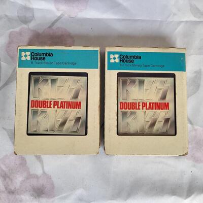 KISS DOUBLE PLATINUM VOL 1 & 2 8 TRACK TAPES