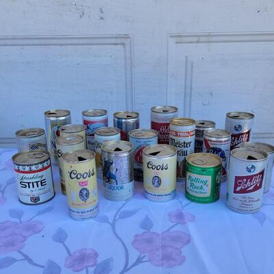 20 COLLECTABLE BEER CANS