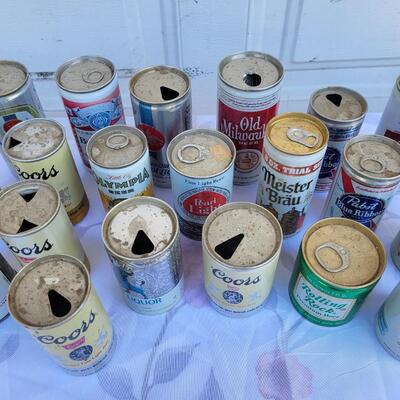 20 COLLECTABLE BEER CANS