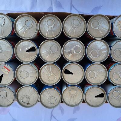 24 SCHMIDT VINTAGE BEER CAN COLLECTION