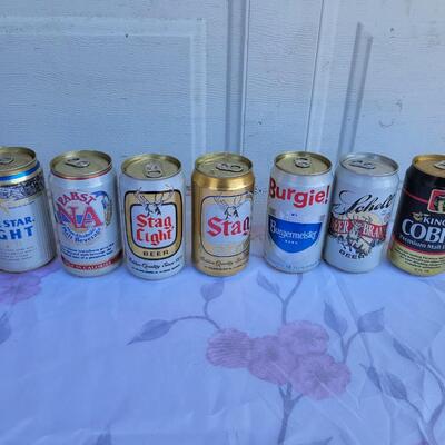 MISC LOT OF VINTAGE BEER CANS #4