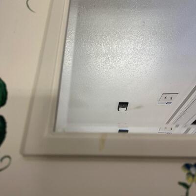 Two Wooden Framed Mirrors (G-MG)