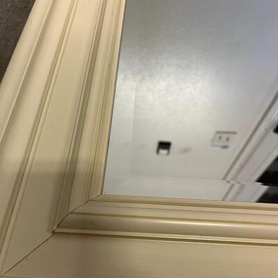 Two Wooden Framed Mirrors (G-MG)