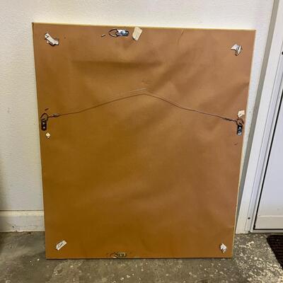 Two Wooden Framed Mirrors (G-MG)