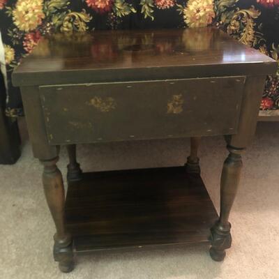 Wooden Bedside Table (GB-PS)