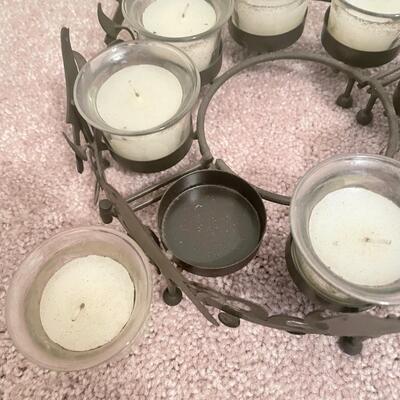 Decorative Candle Holders, Wax Candles (GB - SS)